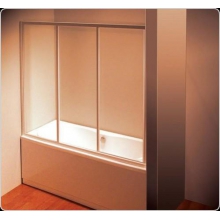 Шторки для ванн Ravak Supernova AVDP3-170 белая+Транспарент 40VV0102Z1