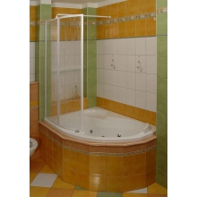 Шторки для ванн Ravak Supernova VSK2 Rosa 170 левая, Транспарент 76LB0100Z1