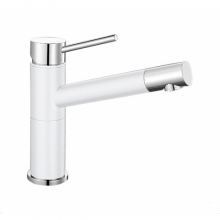 Смеситель BLANCO ALTA Compact хром/гранит S000215