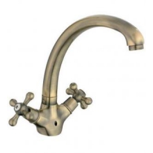 Смеситель для кухни "Бронза" F4219-4