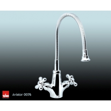 Смеситель для кухни Timo Aviator 0076F (гибкий излив)