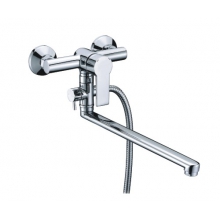 Смеситель для ванны с длинным поворотным изливом WasserKRAFT Ammer 3702L