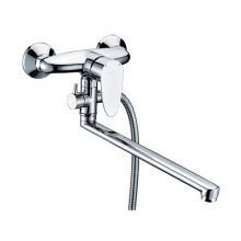 Смеситель для ванны с длинным поворотным изливом WasserKRAFT Leine 3502L