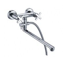 Смеситель для ванны с длинным поворотным изливом WasserKRAFT Weser 7802L