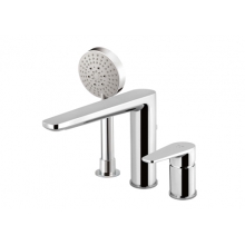 Смеситель на борт ванны, трёхсекционный AM.PM. Inspire F5001300