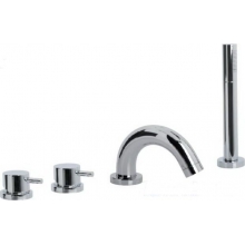 Смеситель на борт ванны Vega DALI (4 эл.) LUX