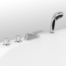 Смеситель на борт ванны Vega ONDA (4 эл.) LUX