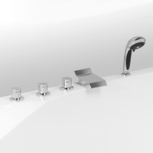 Смеситель на борт ванны Vega PICCOLO (5 эл.) LUX