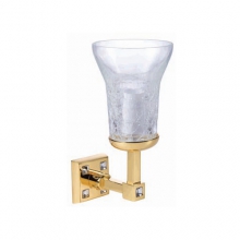 Стакан с держателем с кристаллами Swarovski Rotpunkt RP-3502-72-030 24K Gold