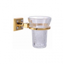 Стакан с держателем с кристаллами Swarovski Rotpunkt RP-3515-72-030 24K Gold