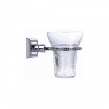Стакан с держателем с кристаллами Swarovski Rotpunkt RP-3515-75-005 Chrome