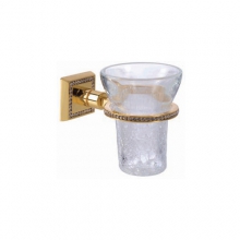 Стакан с держателем с кристаллами Swarovski Rotpunkt RP-3515-75-030 24K Gold