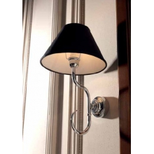 Светильник черный/хром ( 2кор.736790+736701) RETRO KERASAN 7367K0