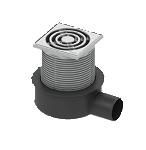 TECEdrainpoint S50, трап низкий горизонтальный 360 10 50