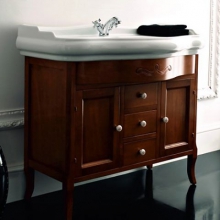 Тумба под раковину 105001 на 100 см, орех RETRO KERASAN 734740