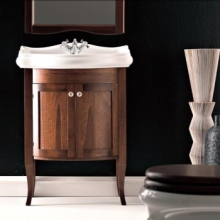 Тумба под раковину (дверки) 104601 на 69 см RETRO KERASAN, орех 735140