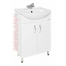 Тумба под ум-ник "Уют"(55 см), на ножках, белая