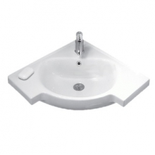 Угловая раковина 1 отв-е 550/550 Twyford GALERIE OPTIMISE GP4841WH