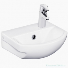 Умывальник Gustavsberg Logic 5393 смесит.cлева / справа 36см 53939L01