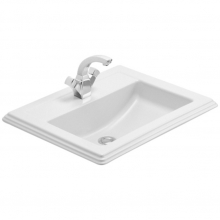 Умывальник встраиваемый VILLEROY&BOCH HOMMAGE 630х525 мм 7102A1R2