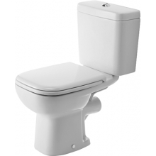 Унитаз напольный горизонтальный выпуск с бачком Duravit D-Code 21110900002 Сиденье стандартное