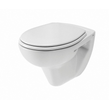 Унитаз подвесной 52,5*35 см с крышкой Gala Elia 18172