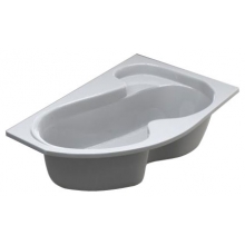 Ванна акриловая Ravak Rosa 160x105 R, правая, белая