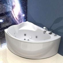 Ванна АКВАТЕК Альтаир 160х120 асимметричная левая/правая