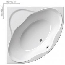 Ванна Ravak New Day 150x150 C661000000