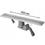 Viega душевой лоток комплект сифон, дизайн-решетка ER1 900мм 619077