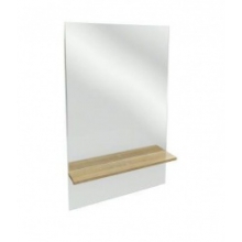 Высокое зеркало 59 см розовое дерево Jacob Delafon Struktura EB1212-E13