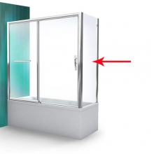 Шторка на ванну Roltechnik PXVB/750 452-7500000-00-02